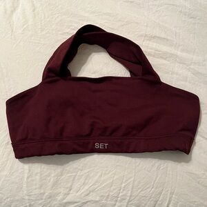 SET ACTIVE like new sport bra sizes small